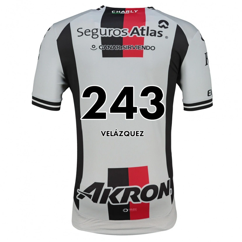 Danxen Herren Emilio Velázquez #243 Weiß Rot Schwarz Auswärtstrikot Trikot 2026/27 T-Shirt Schweiz