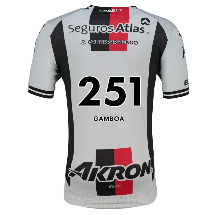 Danxen Herren Luis Gamboa #251 Weiß Rot Schwarz Auswärtstrikot Trikot 2026/27 T-Shirt Schweiz
