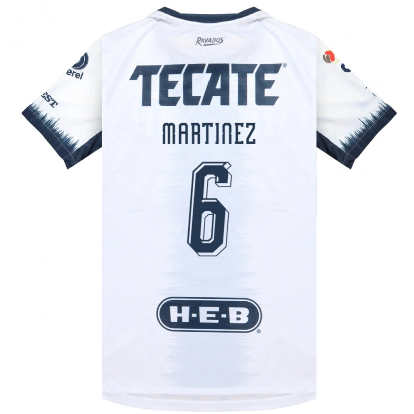 Danxen Herren Alejandra Martinez #6 Weiß Tintenblau Rot Auswärtstrikot Trikot 2026/27 T-Shirt Schweiz