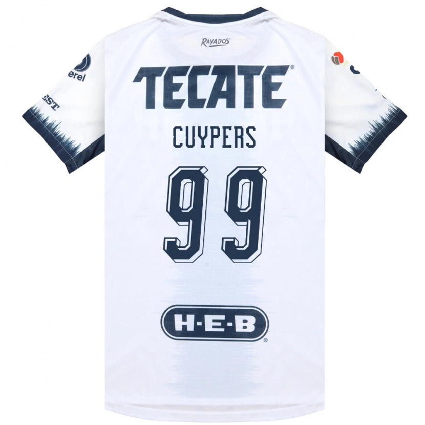 Danxen Herren Hugo Cuypers #99 Weiß Tintenblau Rot Auswärtstrikot Trikot 2026/27 T-Shirt Schweiz