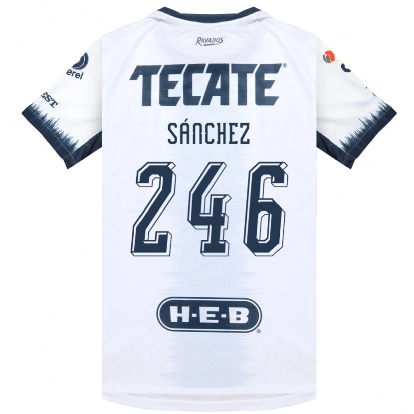 Danxen Herren Diego Sánchez #246 Weiß Tintenblau Rot Auswärtstrikot Trikot 2026/27 T-Shirt Schweiz