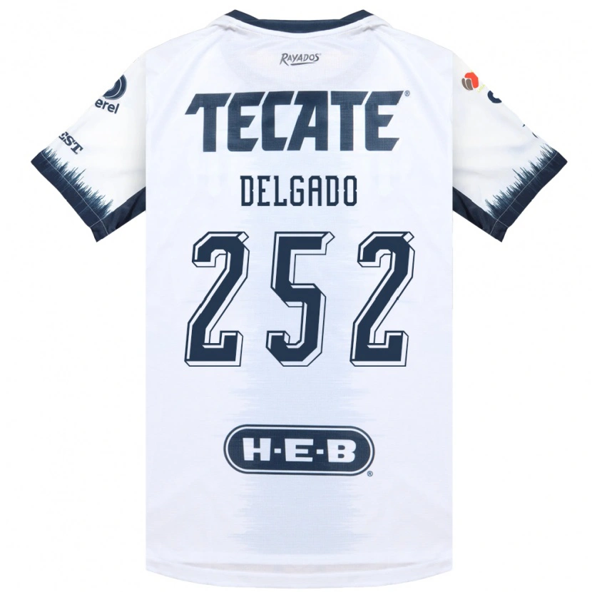 Danxen Herren Jorge Delgado #252 Weiß Tintenblau Rot Auswärtstrikot Trikot 2026/27 T-Shirt Schweiz