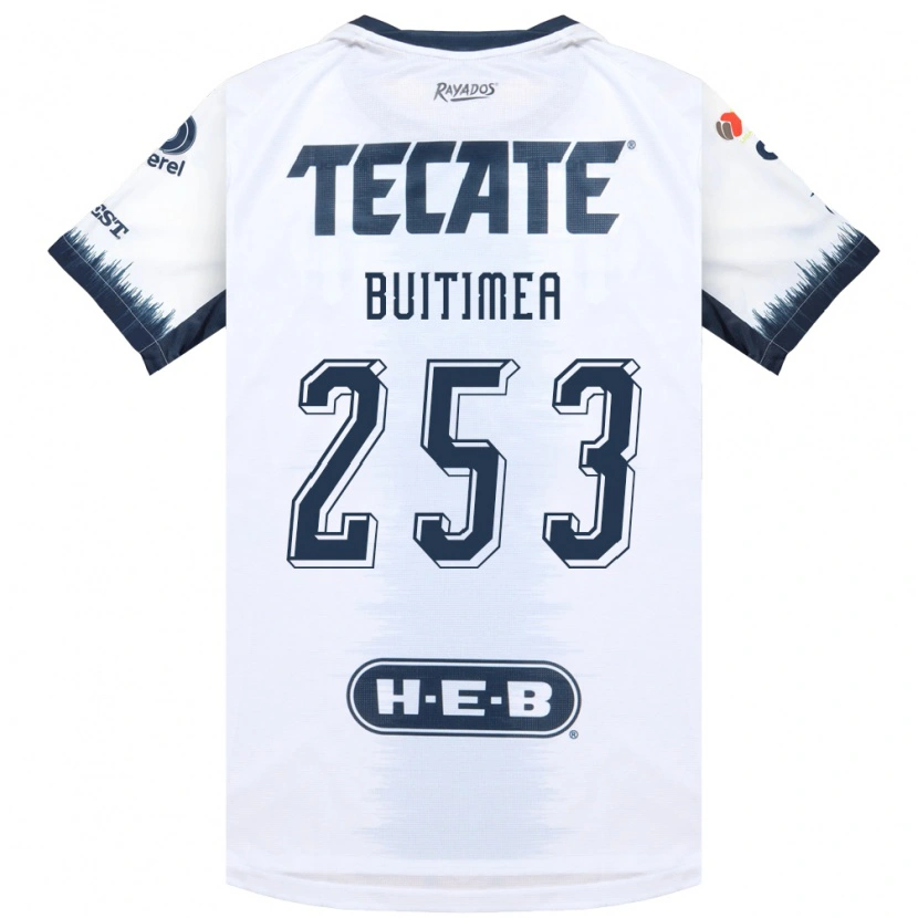 Danxen Herren Miguel Buitimea #253 Weiß Tintenblau Rot Auswärtstrikot Trikot 2026/27 T-Shirt Schweiz
