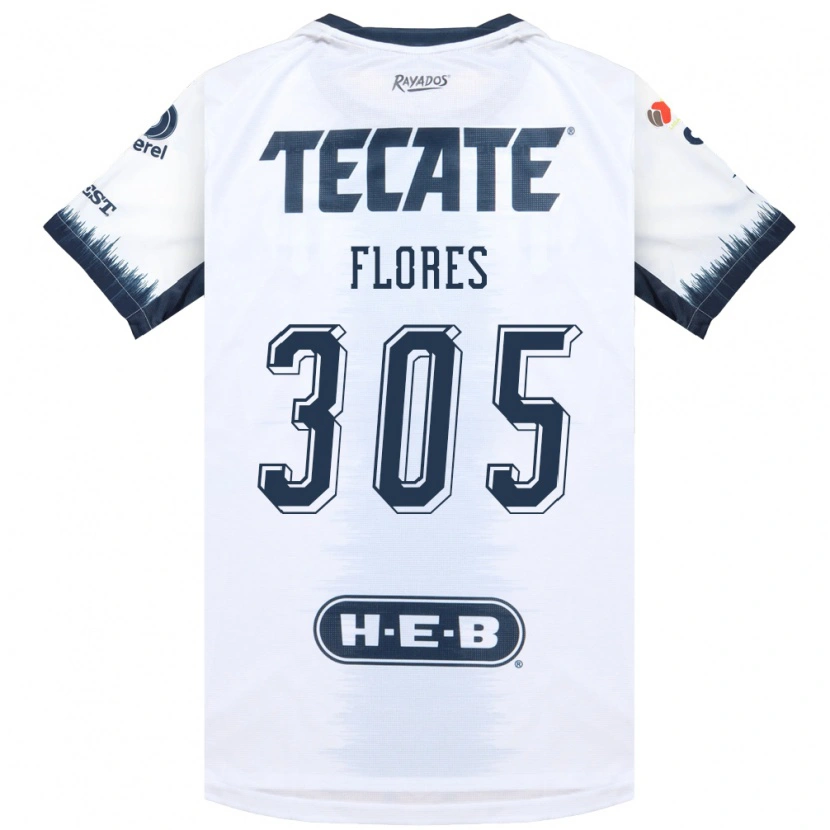 Danxen Herren Santiago Flores #305 Weiß Tintenblau Rot Auswärtstrikot Trikot 2026/27 T-Shirt Schweiz