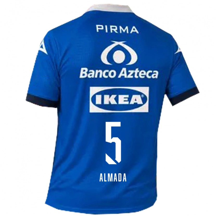 Danxen Herren Facundo Almada #5 Blau Weiß Auswärtstrikot Trikot 2026/27 T-Shirt Schweiz