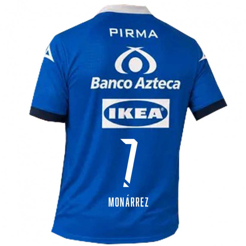 Danxen Herren Fernando Monárrez #7 Blau Weiß Auswärtstrikot Trikot 2026/27 T-Shirt Schweiz