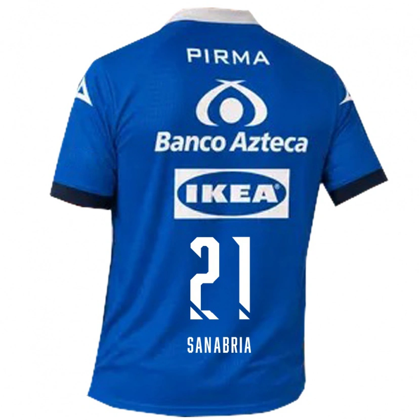Danxen Herren Sergio Sanabria #21 Blau Weiß Auswärtstrikot Trikot 2026/27 T-Shirt Schweiz