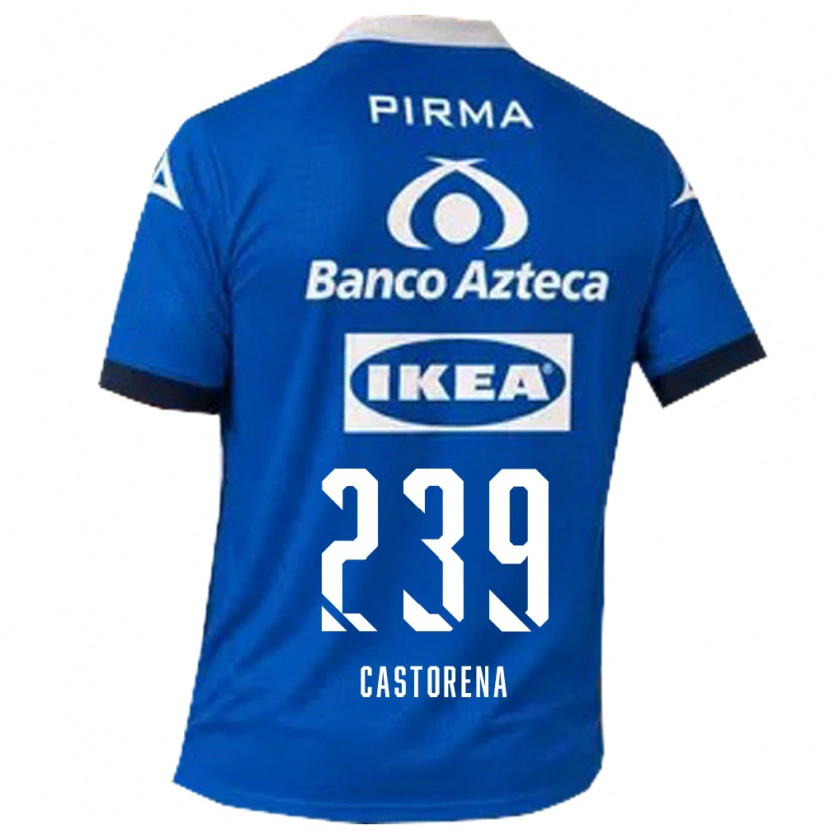 Danxen Herren Ernesto Castorena #239 Blau Weiß Auswärtstrikot Trikot 2026/27 T-Shirt Schweiz