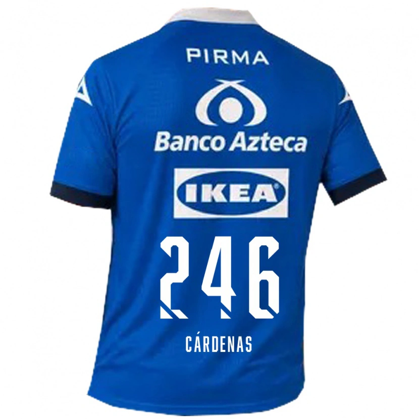 Danxen Herren Enrique Cárdenas #246 Blau Weiß Auswärtstrikot Trikot 2026/27 T-Shirt Schweiz