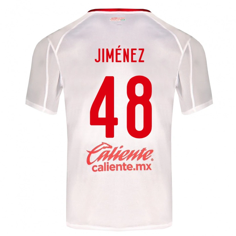 Danxen Herren Leonardo Jiménez #48 Weiß Grün Rot Auswärtstrikot Trikot 2026/27 T-Shirt Schweiz