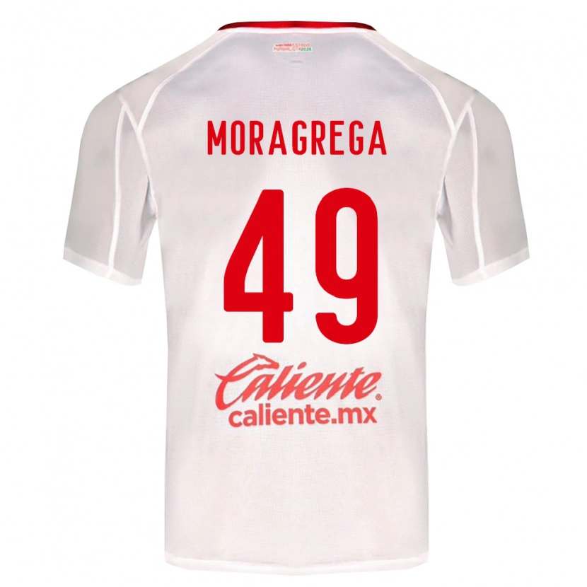 Danxen Herren Vladimir Moragrega #49 Weiß Grün Rot Auswärtstrikot Trikot 2026/27 T-Shirt Schweiz