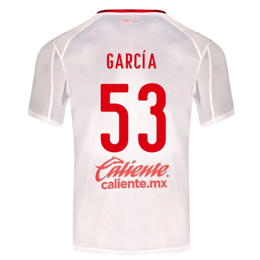 Danxen Herren Uziel García #53 Weiß Grün Rot Auswärtstrikot Trikot 2026/27 T-Shirt Schweiz