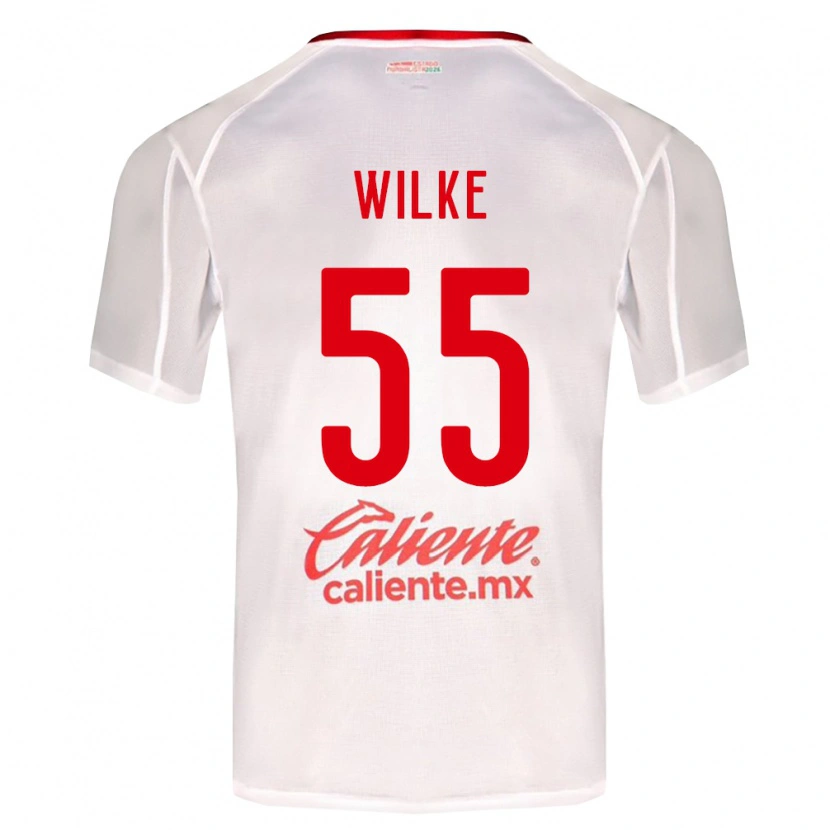 Danxen Herren Teun Wilke #55 Weiß Grün Rot Auswärtstrikot Trikot 2026/27 T-Shirt Schweiz