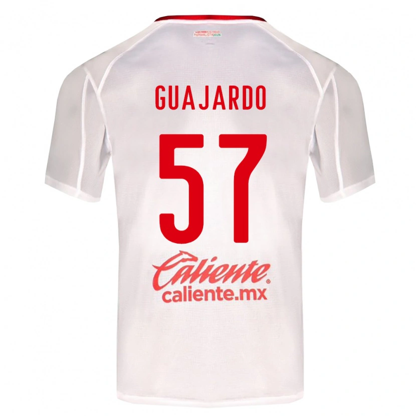 Danxen Herren Dylan Guajardo #57 Weiß Grün Rot Auswärtstrikot Trikot 2026/27 T-Shirt Schweiz