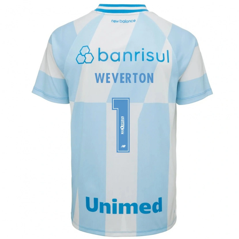 Danxen Herren Weverton Pereira Da Silva #1 Hellblau Weiß Auswärtstrikot Trikot 2026/27 T-Shirt Schweiz