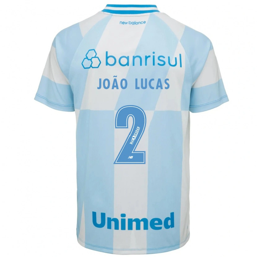 Danxen Herren João Lucas #2 Hellblau Weiß Auswärtstrikot Trikot 2026/27 T-Shirt Schweiz
