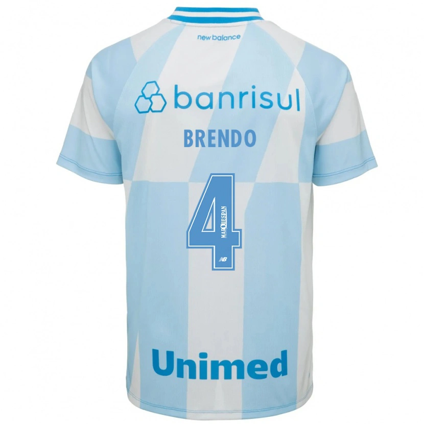 Danxen Herren David Brendo #4 Hellblau Weiß Auswärtstrikot Trikot 2026/27 T-Shirt Schweiz