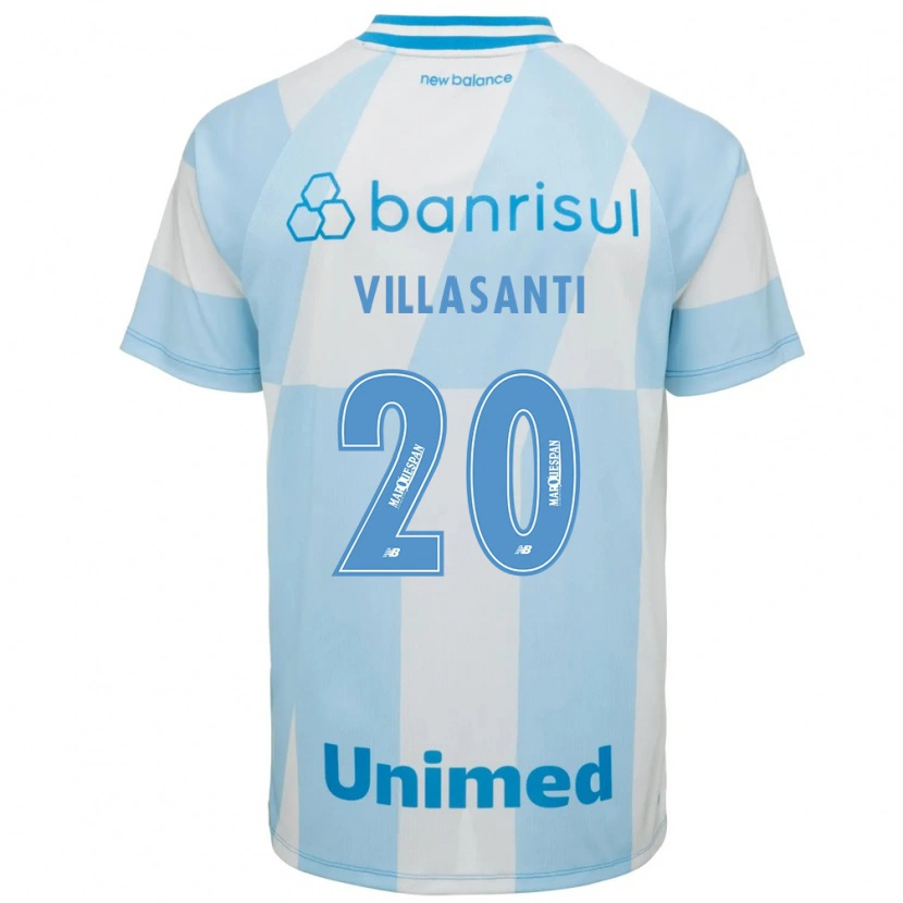 Danxen Herren Mathías Villasanti #20 Hellblau Weiß Auswärtstrikot Trikot 2026/27 T-Shirt Schweiz