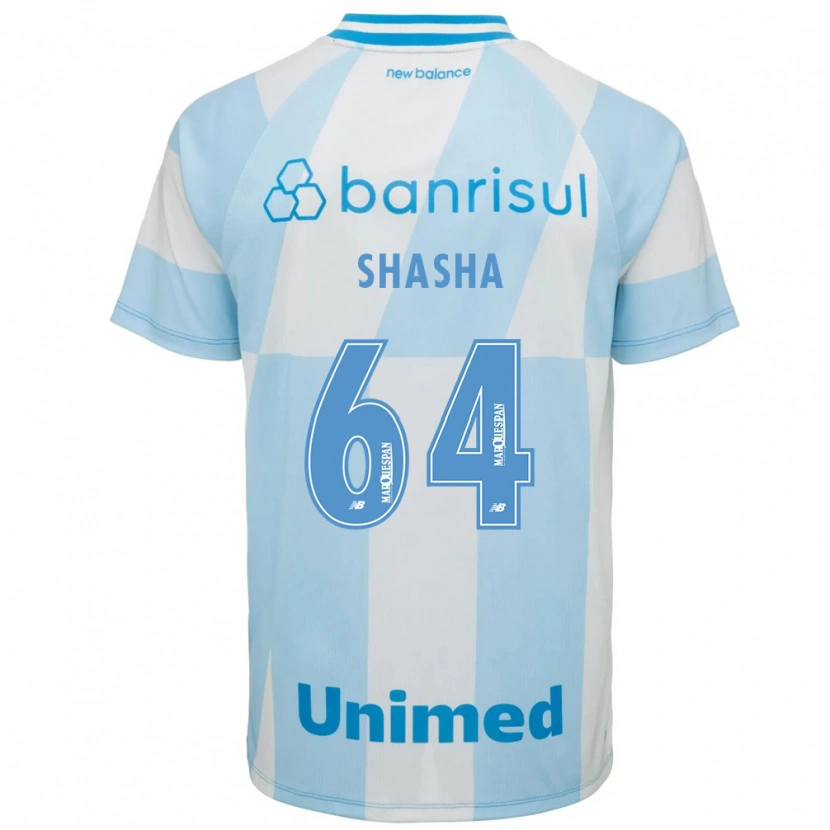 Danxen Herren Shashá #64 Hellblau Weiß Auswärtstrikot Trikot 2026/27 T-Shirt Schweiz