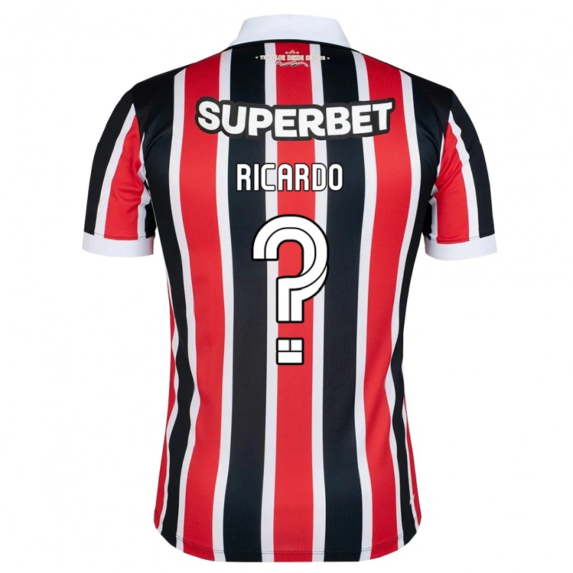 Danxen Herren João Ricardo #0 Rot Weiß Schwarz Auswärtstrikot Trikot 2026/27 T-Shirt Schweiz