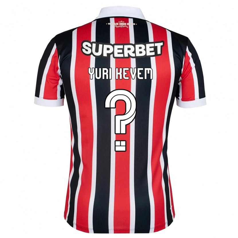 Danxen Herren Yuri Kevem #0 Rot Weiß Schwarz Auswärtstrikot Trikot 2026/27 T-Shirt Schweiz