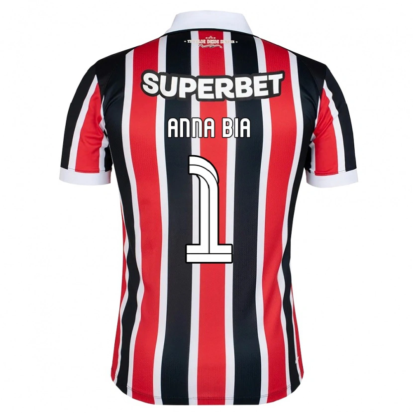 Danxen Herren Anna Bia #1 Rot Weiß Schwarz Auswärtstrikot Trikot 2026/27 T-Shirt Schweiz
