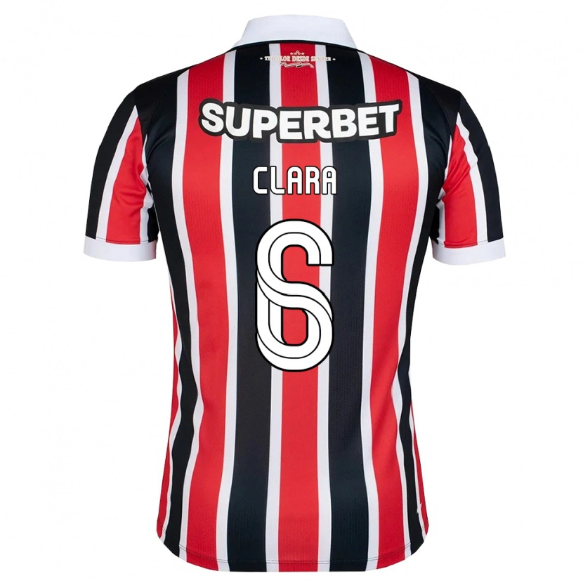 Danxen Herren Ana Clara #6 Rot Weiß Schwarz Auswärtstrikot Trikot 2026/27 T-Shirt Schweiz