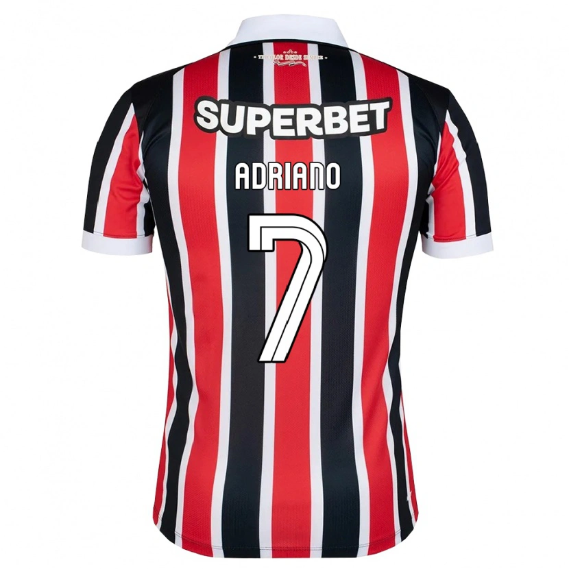 Danxen Herren João Adriano #7 Rot Weiß Schwarz Auswärtstrikot Trikot 2026/27 T-Shirt Schweiz