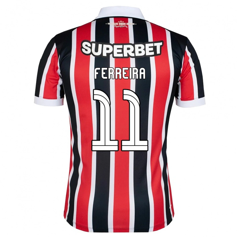 Danxen Herren Aldemir Dos Santos Ferreira #11 Rot Weiß Schwarz Auswärtstrikot Trikot 2026/27 T-Shirt Schweiz