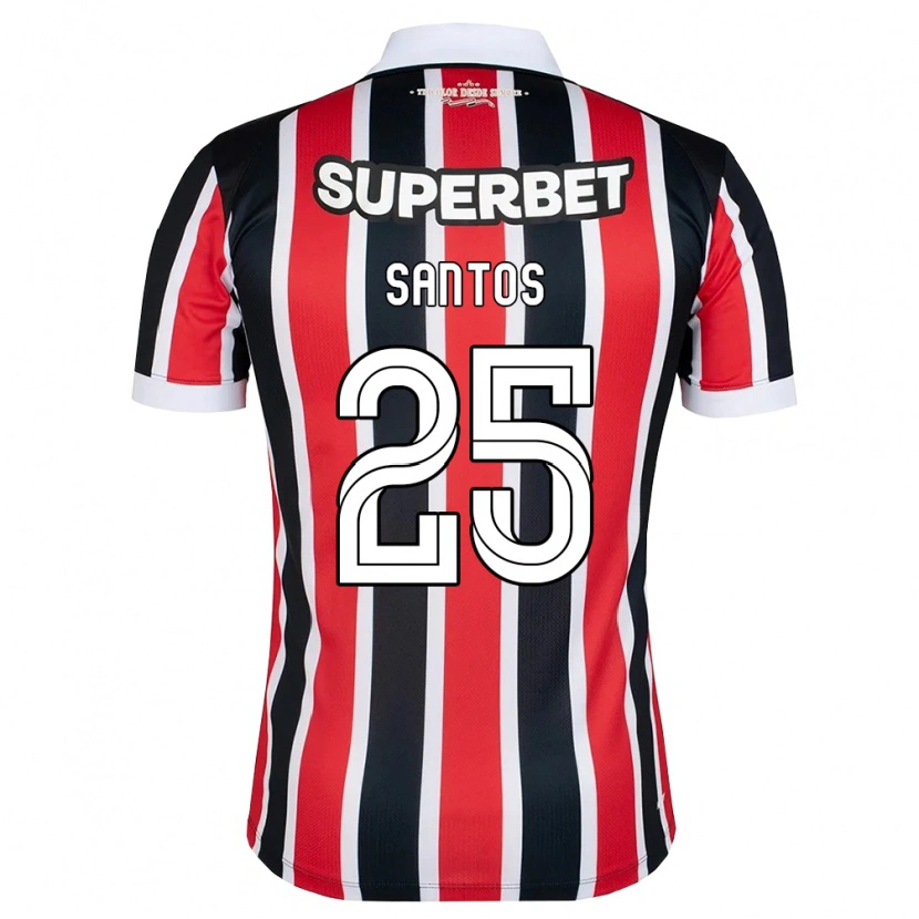 Danxen Herren Mariana Santos #25 Rot Weiß Schwarz Auswärtstrikot Trikot 2026/27 T-Shirt Schweiz