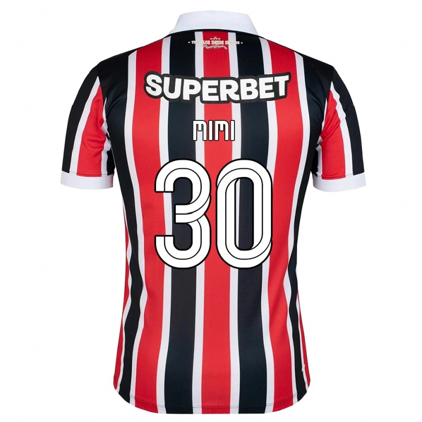 Danxen Herren Mimi #30 Rot Weiß Schwarz Auswärtstrikot Trikot 2026/27 T-Shirt Schweiz