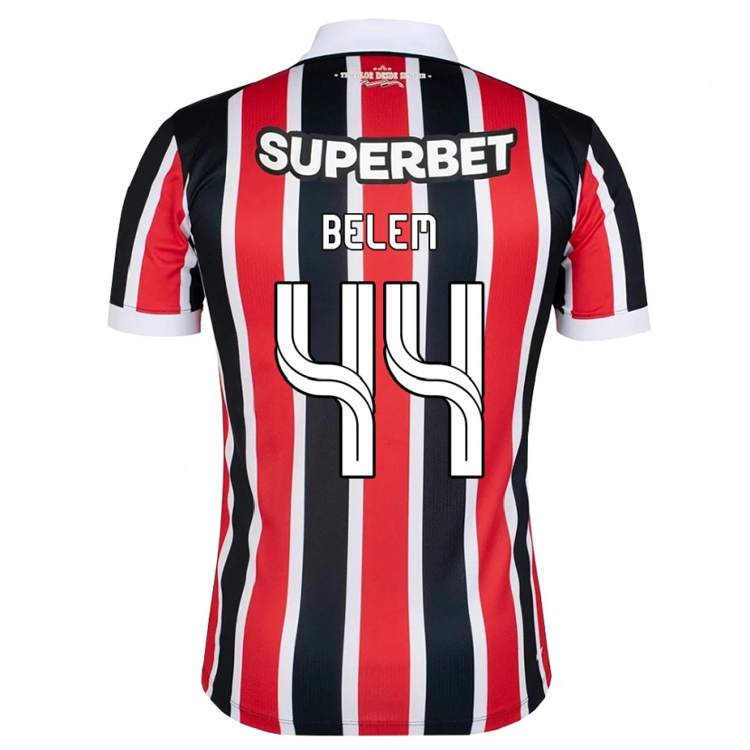 Danxen Herren Matheus Belém #44 Rot Weiß Schwarz Auswärtstrikot Trikot 2026/27 T-Shirt Schweiz
