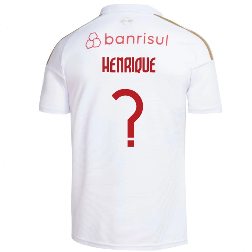 Danxen Herren Henrique De Aguiar De Mendonça #0 Weiß Rot Auswärtstrikot Trikot 2026/27 T-Shirt Schweiz