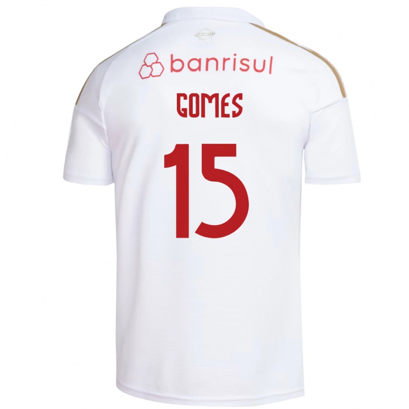 Danxen Herren Bruno Gomes #15 Weiß Rot Auswärtstrikot Trikot 2026/27 T-Shirt Schweiz