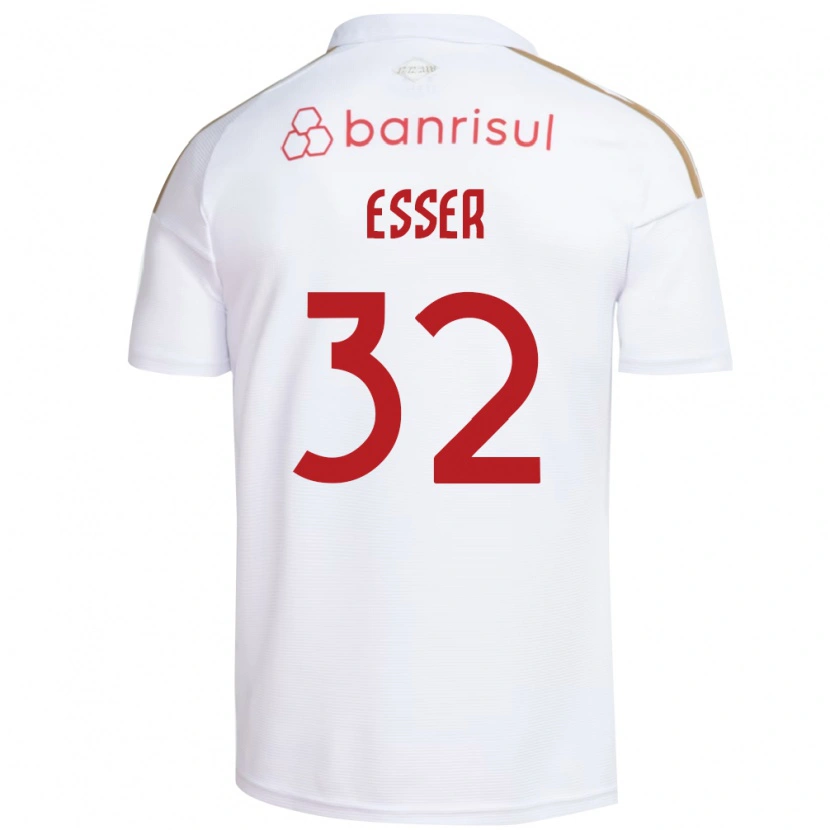 Danxen Herren Diego Esser #32 Weiß Rot Auswärtstrikot Trikot 2026/27 T-Shirt Schweiz