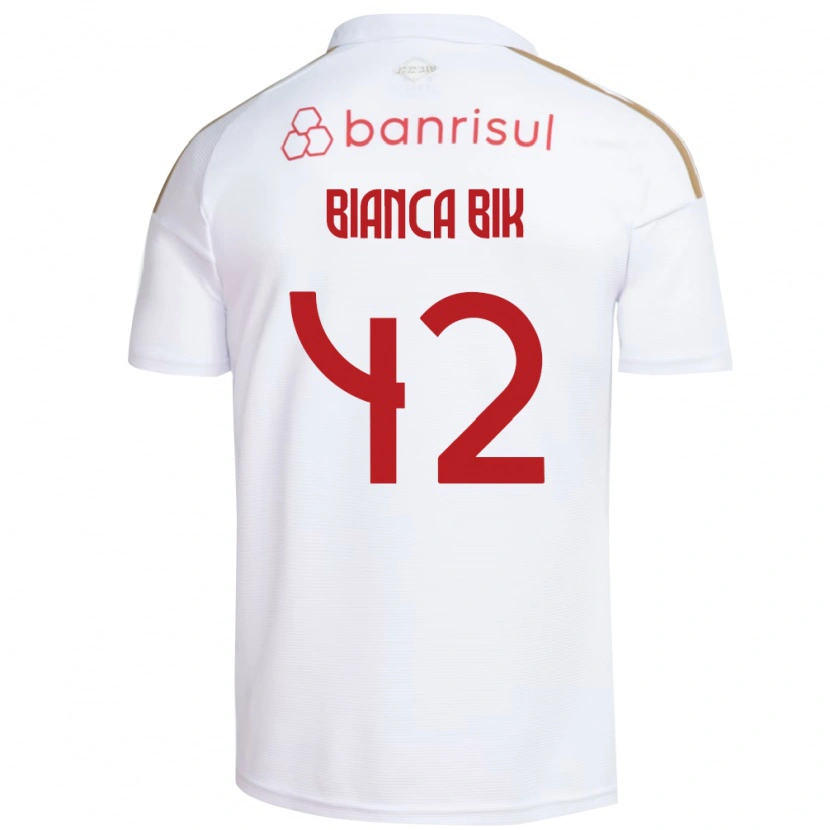 Danxen Herren Bianca Bik #42 Weiß Rot Auswärtstrikot Trikot 2026/27 T-Shirt Schweiz