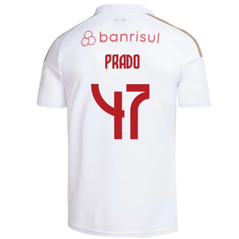 Danxen Herren Gustavo Prado #47 Weiß Rot Auswärtstrikot Trikot 2026/27 T-Shirt Schweiz