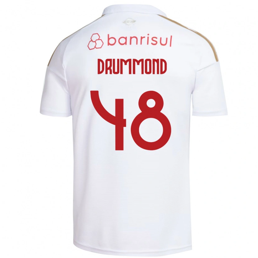 Danxen Herren Lucca Drummond #48 Weiß Rot Auswärtstrikot Trikot 2026/27 T-Shirt Schweiz