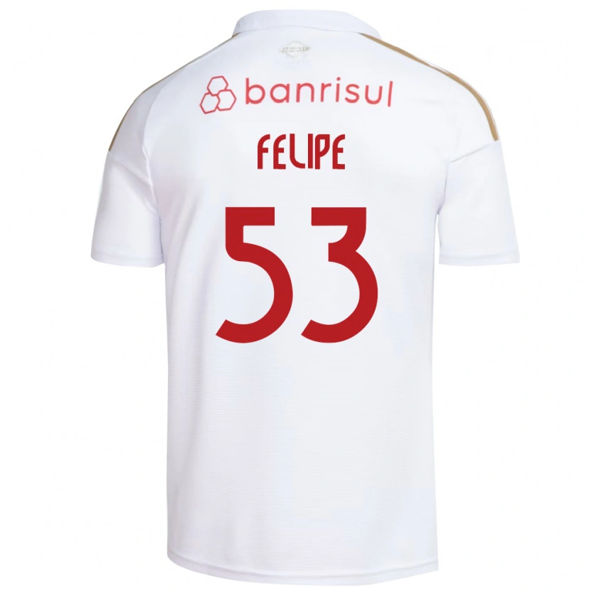Danxen Herren Luiz Felipe #53 Weiß Rot Auswärtstrikot Trikot 2026/27 T-Shirt Schweiz