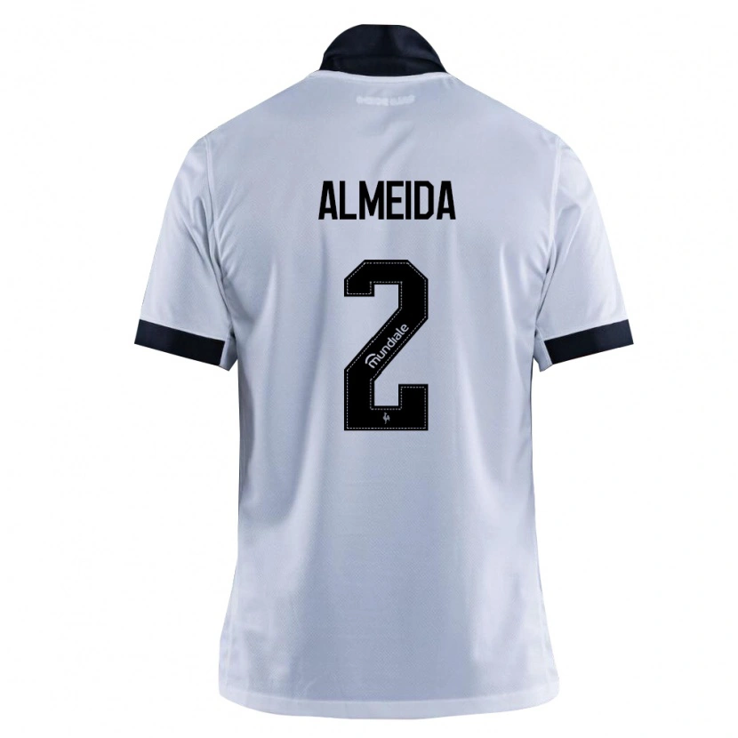 Danxen Herren Samuel Almeida #2 Schwarz Weiß Auswärtstrikot Trikot 2026/27 T-Shirt Schweiz