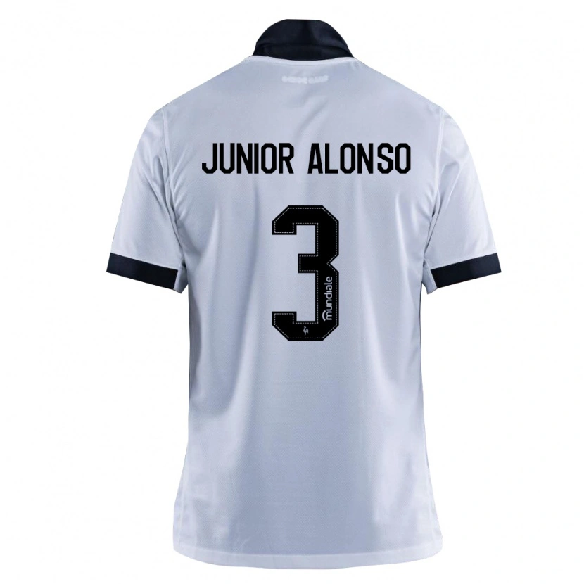 Danxen Herren Junior Alonso #3 Schwarz Weiß Auswärtstrikot Trikot 2026/27 T-Shirt Schweiz