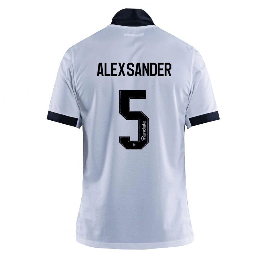 Danxen Herren Alexsander Cristhian Gomes Da Costa #5 Schwarz Weiß Auswärtstrikot Trikot 2026/27 T-Shirt Schweiz