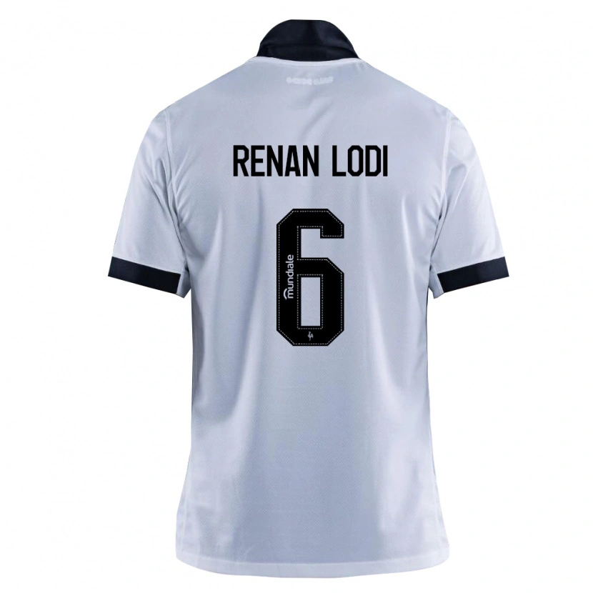 Danxen Herren Renan Lodi #6 Schwarz Weiß Auswärtstrikot Trikot 2026/27 T-Shirt Schweiz
