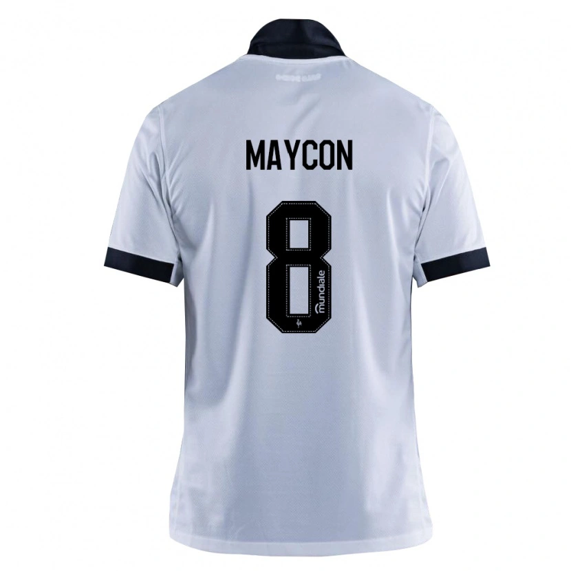 Danxen Herren Maycon De Andrade Barberan #8 Schwarz Weiß Auswärtstrikot Trikot 2026/27 T-Shirt Schweiz