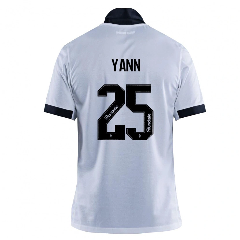 Danxen Herren Yann Neves #25 Schwarz Weiß Auswärtstrikot Trikot 2026/27 T-Shirt Schweiz