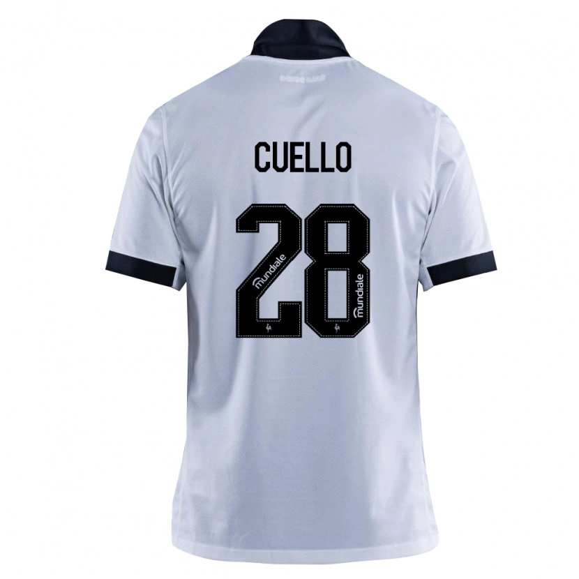 Danxen Herren Tomás Cuello #28 Schwarz Weiß Auswärtstrikot Trikot 2026/27 T-Shirt Schweiz