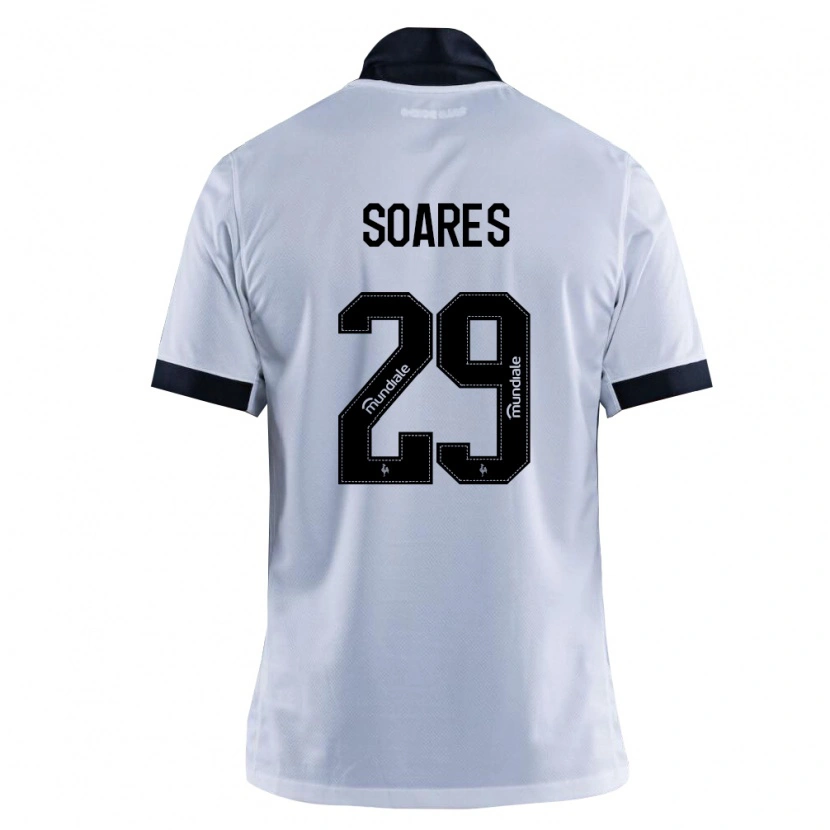 Danxen Herren Cauã Soares #29 Schwarz Weiß Auswärtstrikot Trikot 2026/27 T-Shirt Schweiz