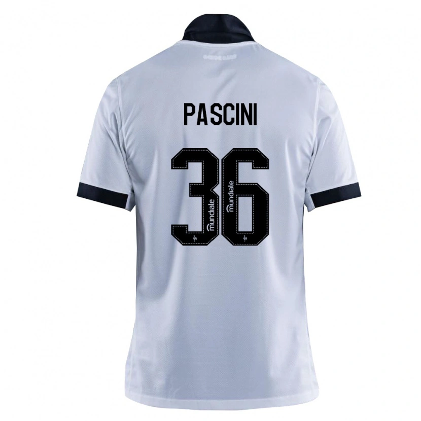 Danxen Herren Kauã Pascini #36 Schwarz Weiß Auswärtstrikot Trikot 2026/27 T-Shirt Schweiz
