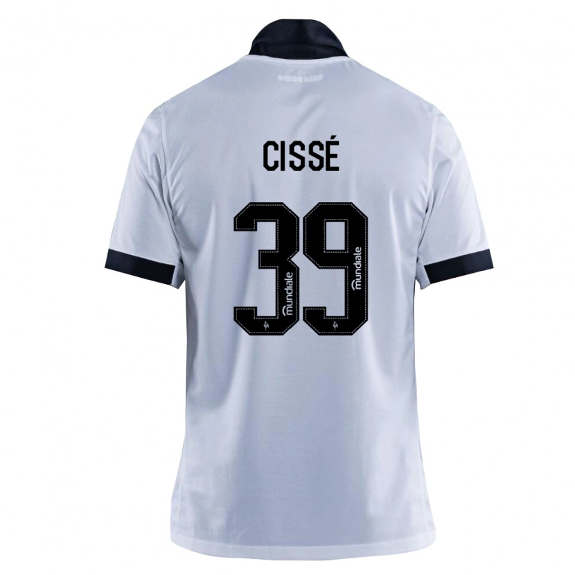 Danxen Herren Mamady Cissé #39 Schwarz Weiß Auswärtstrikot Trikot 2026/27 T-Shirt Schweiz
