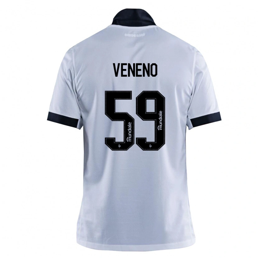 Danxen Herren Gabriel Veneno #59 Schwarz Weiß Auswärtstrikot Trikot 2026/27 T-Shirt Schweiz